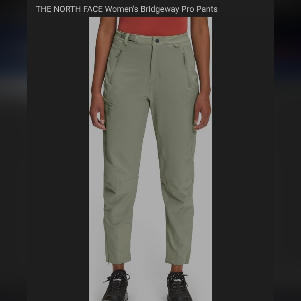 The North Face Women Bridgeway Pro Trail Pant Flashdry-XD UPF 40+ Windwall Sz.6